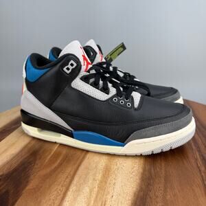 Nike Air Jordan 3 Retro Rare Air Black Men's Size 8 Shoes IB8967-004 NEW